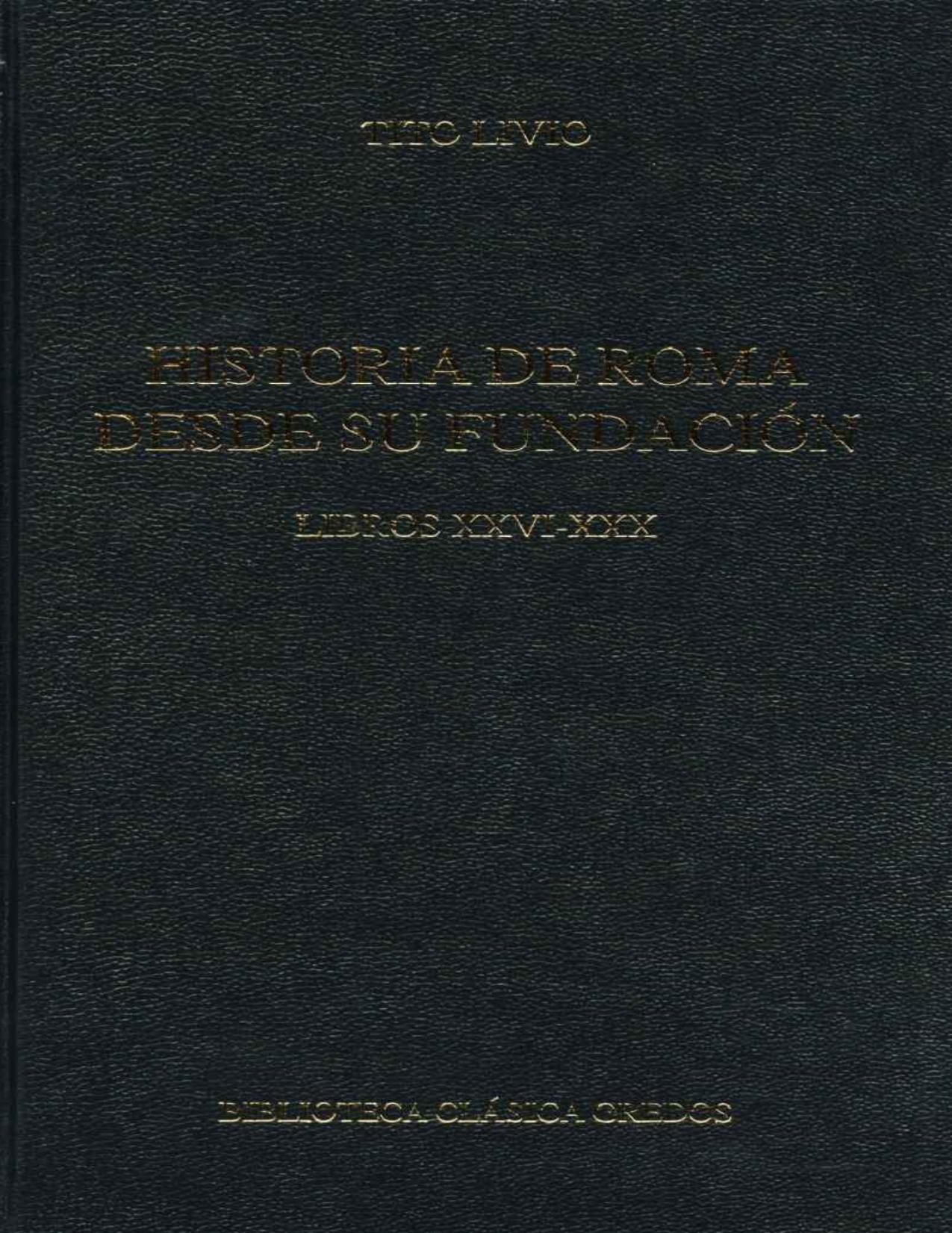 Historia de Roma desde su fundación