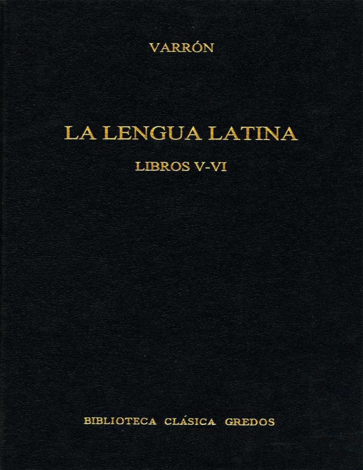 La Lengua latina