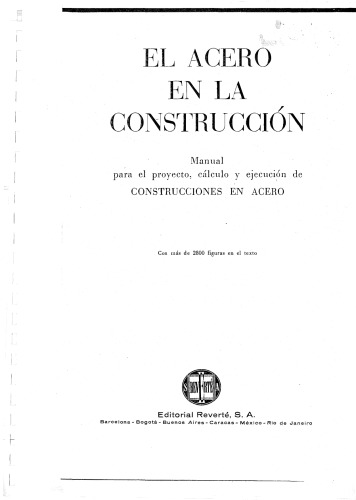 El Acero En La Construcción. Vol. 2 (Spanish Edition)