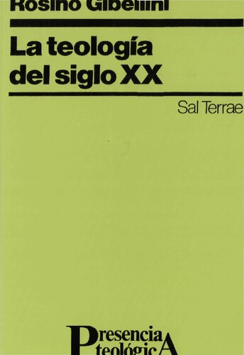 La teología del siglo XX