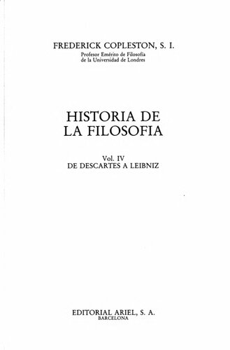 Historia de La Filosofia 4