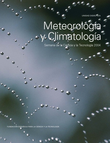 Meteorología y climatología : unidad didáctica : Semana de la Ciencia y la Tecnología 2004.