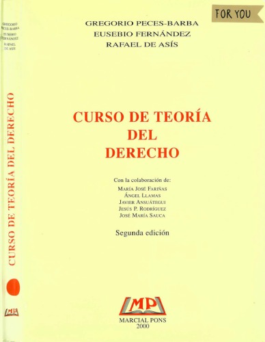 Curso de teoría del derecho