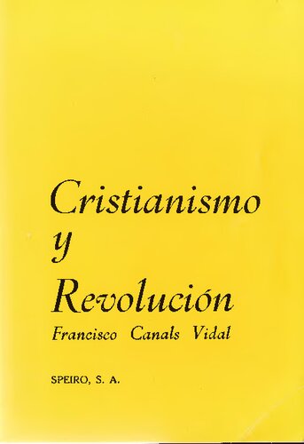 Cristianismo y revolución : los orígenes románticos del cristianismo de izquierdas
