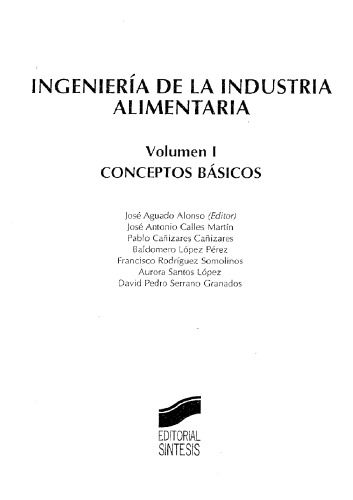 Ingeniería de la industria alimentaria