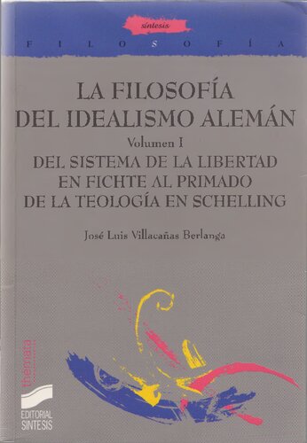 La filosofía del idealismo alemán