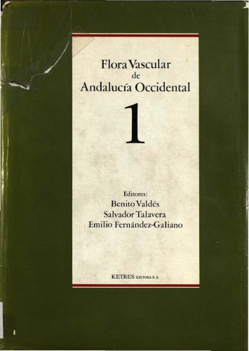 Flora vascular de Andalucía Occidental / 1. (1987). - 485 S. : Ill., Kt.