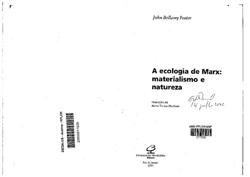 A Ecologia de Marx