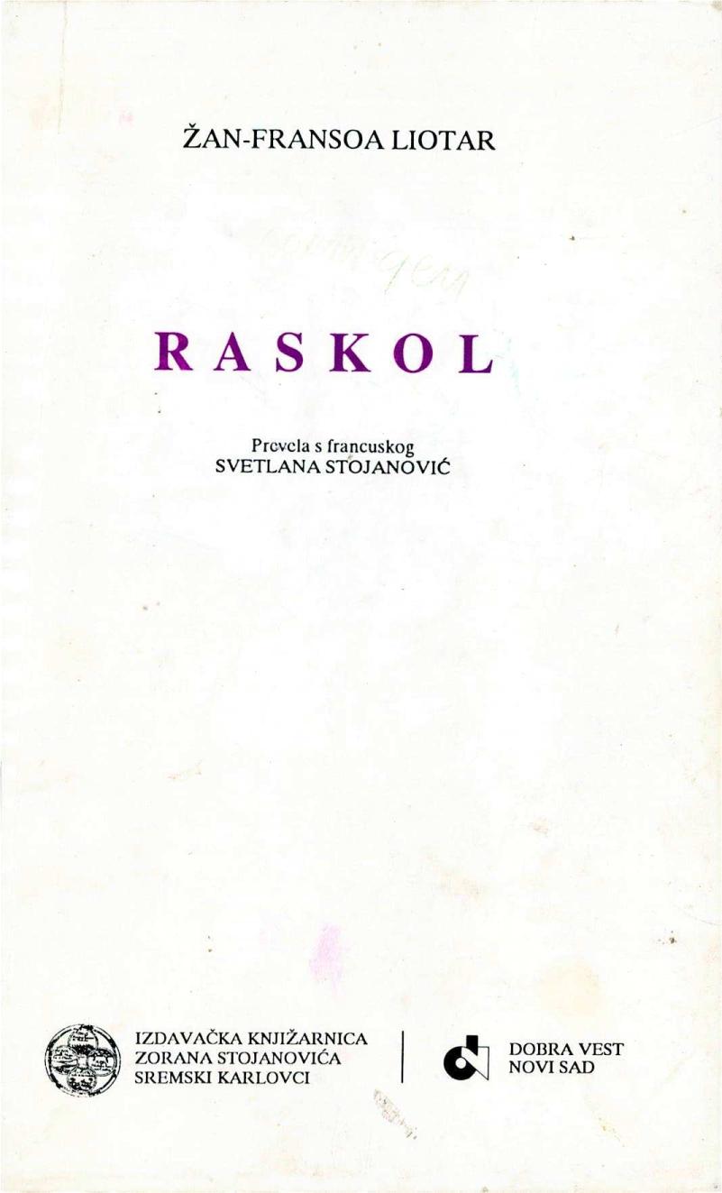 Raskol