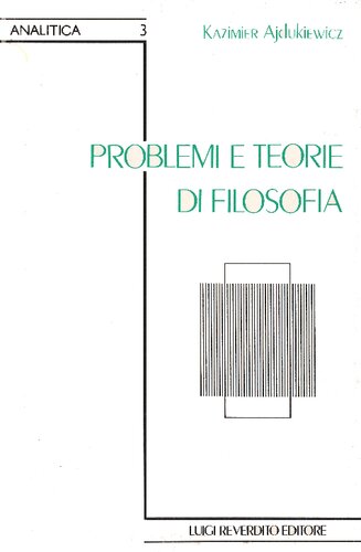 Problemi e teorie di filosofia