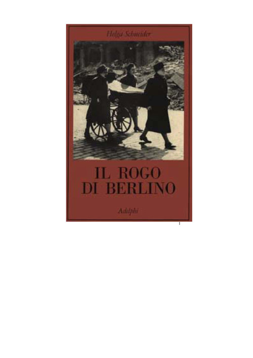 Il rogo di Berlino