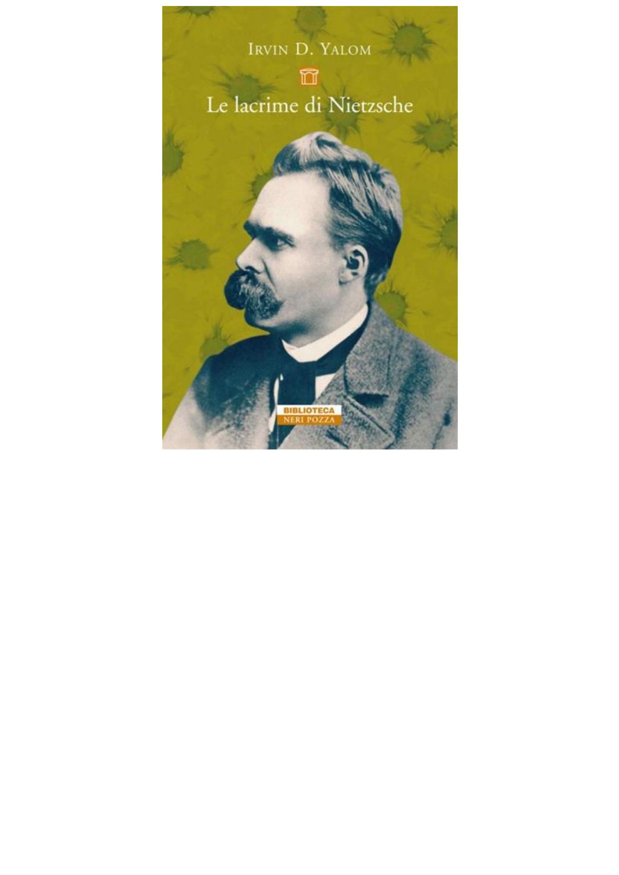 Le lacrime di Nietzsche