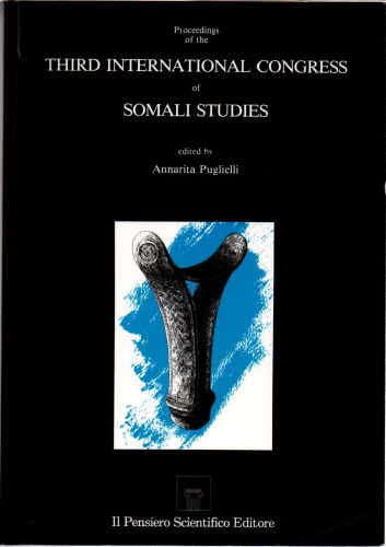 Proceedings of the Third International Congress of Somali Studies