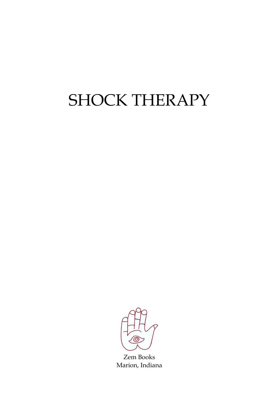 Edgar Arbogast Shock Therapy