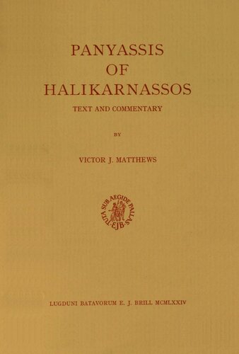 Panyassis of Halikarnassos