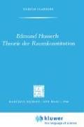 Edmund Husserls Theorie Der Raumkonstitution