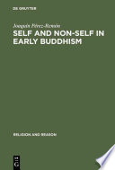 Self And Non Self In Early Buddhism