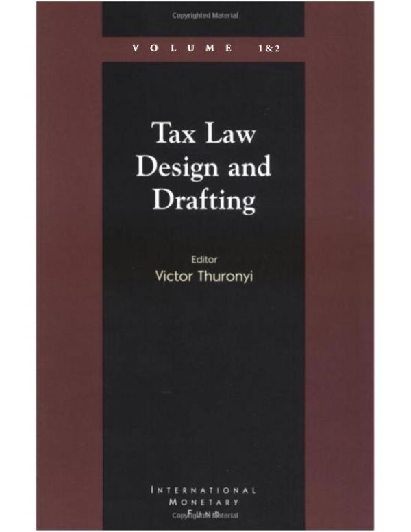 Tax Law Design &amp; Drafting