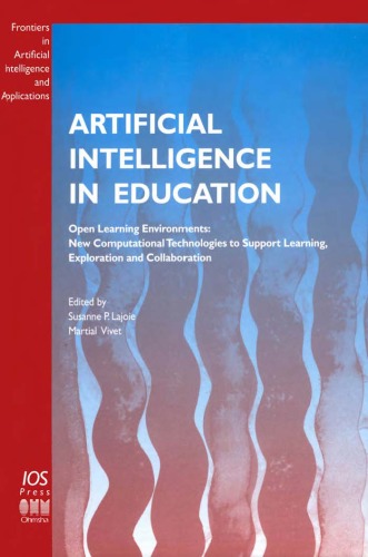 Artificial Intelligence In Education (Frontiers In Artificial Intelligence And Applications)