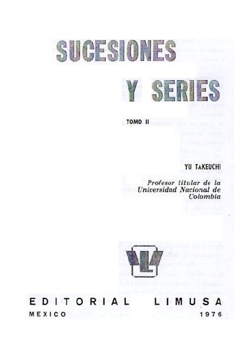 Sucesiones y series