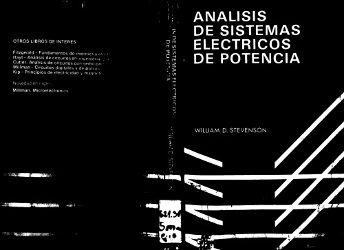 Analisis De Sistemas Electricos De Potencia