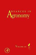 Advances in agronomy Vol. 103