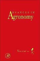 Advances in agronomy Volume one hundred eleven