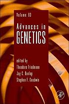 Advances in genetics. Volume eighty three