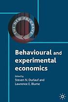 Behavioural and experimental economics