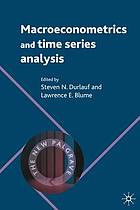 Macroeconomertics and time series analysis