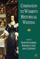 Companion to women's historical writing