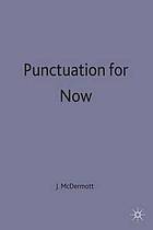 Punctuation for now