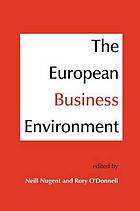 The European business environment