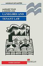 Landlord and Tenant Law.