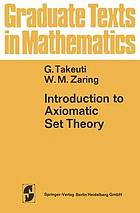 Introduction to axiomatic set theory