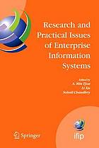 Research and Practical Issues of Enterprise Information Systems IFIP TC 8 International Conference on Research and Practical Issues of Enterprise Information Systems (CONFENIS 2006) April 24-26, 2006, Vienna, Austria