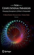 New computational paradigms : changing conceptions of what is computable