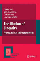 The illusion of linearity : from analysis to improvement