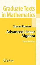 Advanced linear algebra