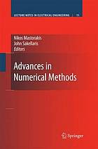 Advances in Numerical Methods