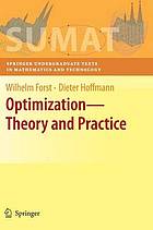 Optimization-- theory and practice