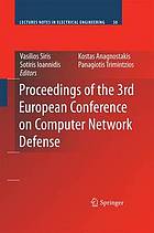 Proceedings of the 3rd European Conference on Computer Network Defense