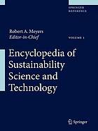 Encyclopedia of sustainability science and technology. Volume 12 R