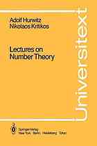 Lectures on Number Theory