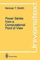 Power series from a computational point of view