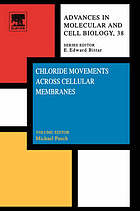 Chloride movements across cellular membranes