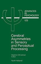 Cerebral asymmetries in sensory and perceptual processing