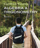 Algebra and trigonometry Cynthia Y Young.