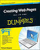 Creating Web pages all-in-one desk reference for dummies