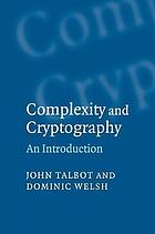 Complexity and cryptography : an introduction